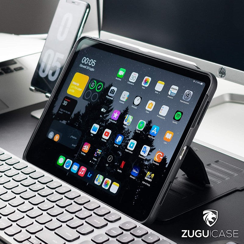 ZuguCase The Alpha Ultra Slim Protective iPad Case, Wireless Apple Pencil Charging, Convenient Magnetic Stand & Sleep/Wake Cover - Black ZuguCase The Alpha Ultra Slim Protective iPad Case, Wireless Apple Pencil Charging, Convenient Magnetic Stand & Sleep/Wake Cover - Black